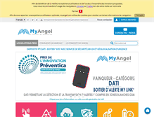 Tablet Screenshot of myangel.com